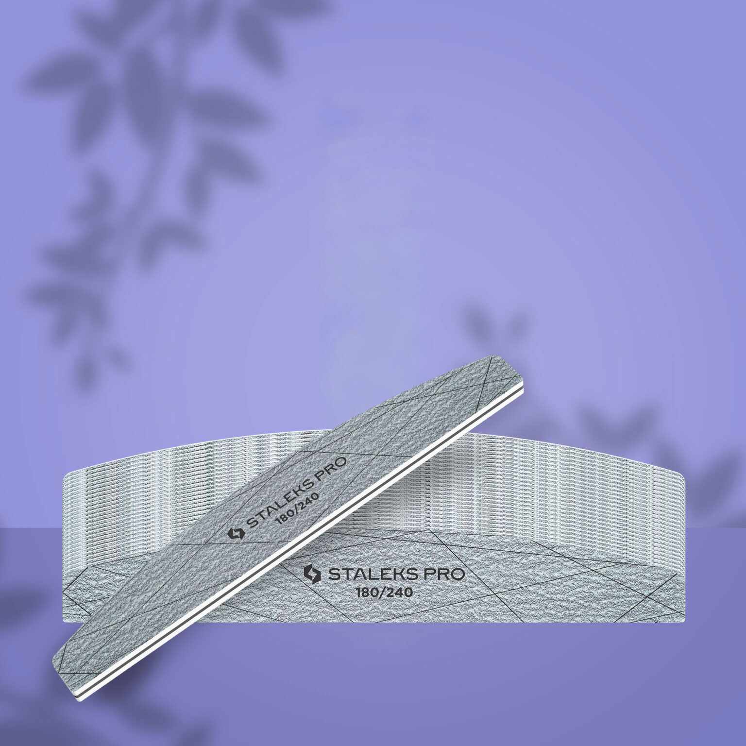 STALEKS Straight mineral Nail file SMART 40 180/240 grit (25 pcs) - Afbeelding 2
