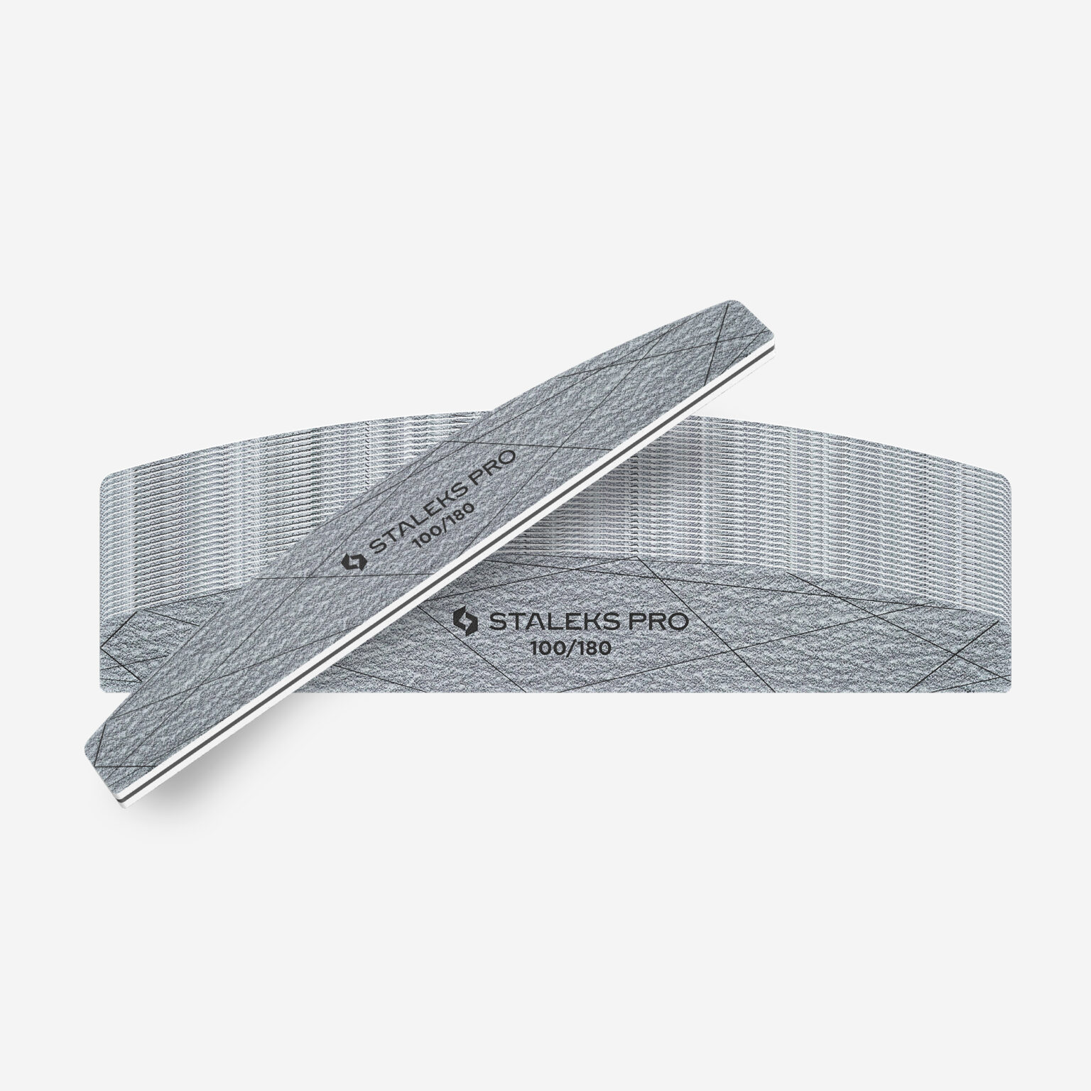 STALEKS Straight mineral Nail file SMART 40 100/180 grit (25 pcs)